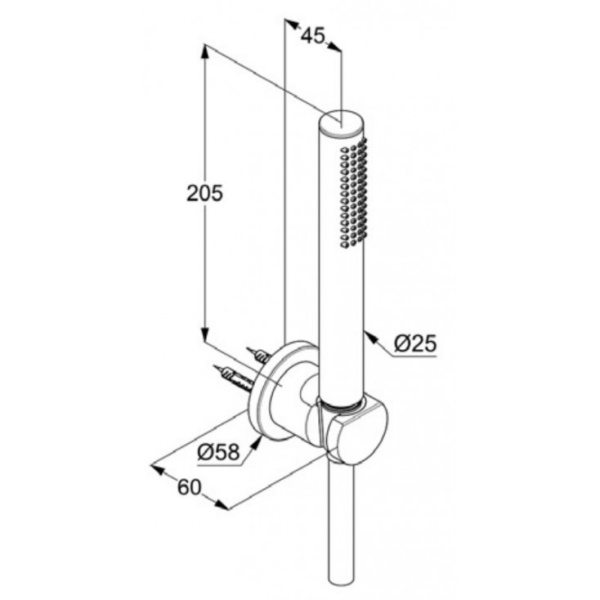 Душевой набор Kludi Nova Fonte 2085039-15