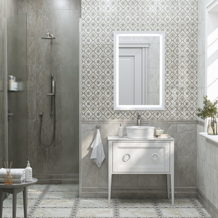 Зеркало (65х100) Kerama Marazzi Plaza Classic PL.C.mi.65\WHT