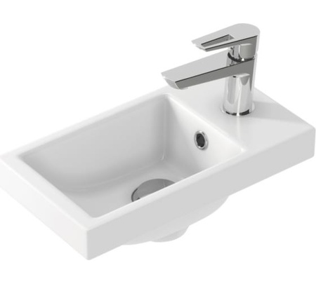 Раковина VIANT мебельная COMO 40 1 отв. (S-UM-COM40/1-w)