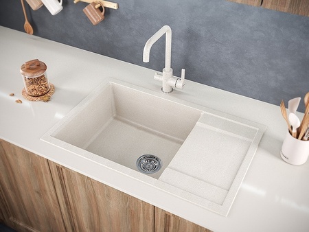 Кухонная мойка Paulmark  Flugen 60 PM317850-BE бежевый