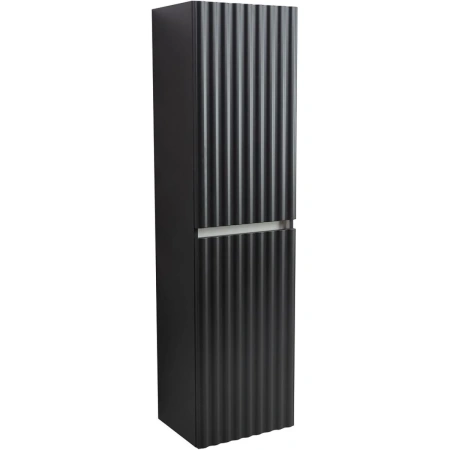 Пенал подвесной Art&Max Elegant AM-ELEGANT-1500-2А-SO-GM-LED серый матовый