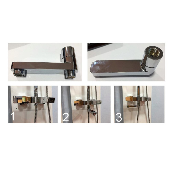 Излив поворотный для стоек RGW SP-159 30140959-01