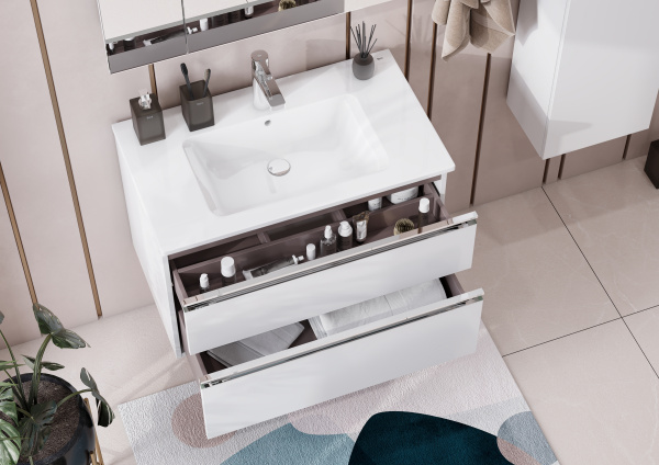 Раковина полувстраиваемая (80x46) Roca The Gap  3279A4000