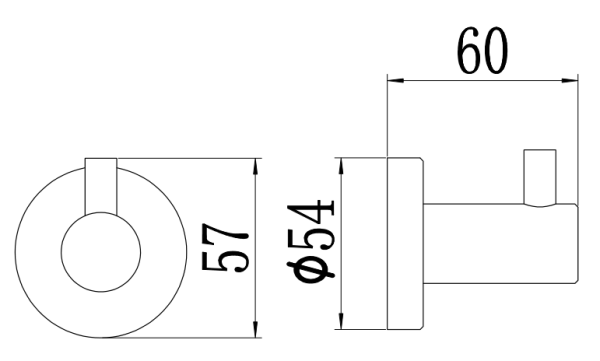 Крючок Savol 56 S-005653 одинарный