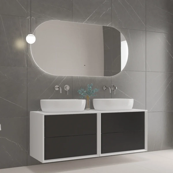 Зеркало (140х70) Cezares CZR-SPC-VAGUE-1400-700-MOV