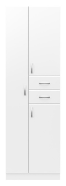 Пенал с бельевой корзиной Misty Мисти 60 Э-05060-01Бк