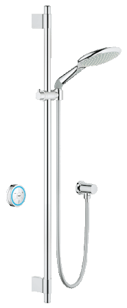 Душевой гарнитур GROHE Rainshower F-digital 36298000 с цифровым управлением и электронным термостатом, хром