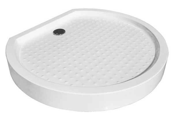 Душевой акриловый поддон (123х101) Cezares TRAY-A-MODENA-O-123/110-15-W
