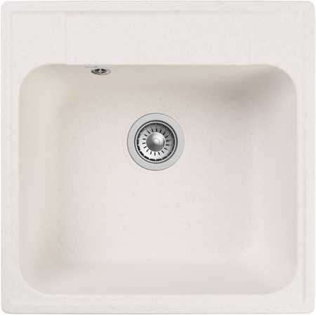 Кухонная мойка GranFest Quartz 48, 48 белый