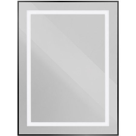 Зеркало (60х80) BelBagno Kraft SPC-KRAFT-600-800-SENS-NERO с подсветкой