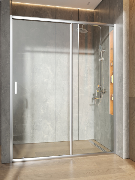 Душевая дверь (150,5х190) Orange E02-150TCR хром