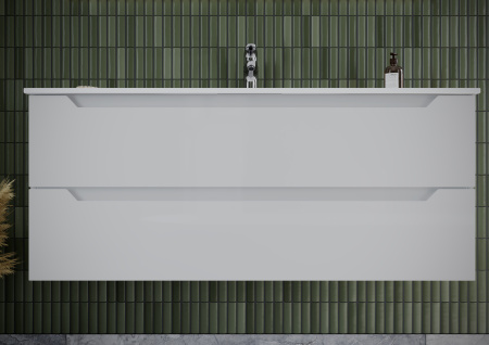 Тумба под раковину Sancos  Norma 2.0 NR2.120-1W белый глянец