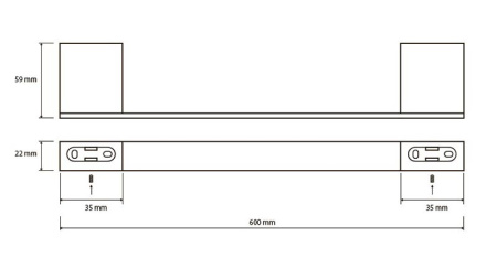 Полотенцедержатель Bemeta Via 135004042