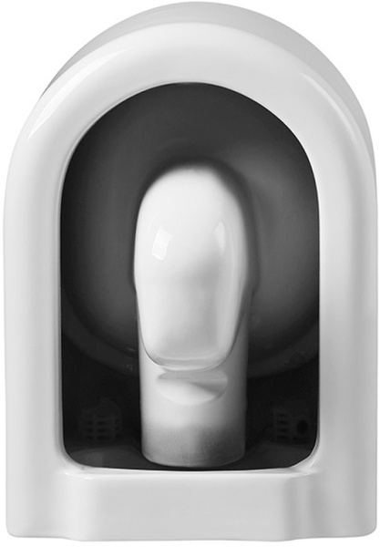 Подвесной безободковый унитаз Aquatek Мия  AQ2004-00 микролифт