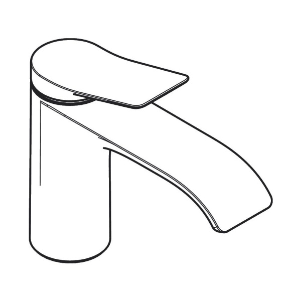 Смеситель для раковины с донным клапаном Hansgrohe Vivenis 75010000 хром 