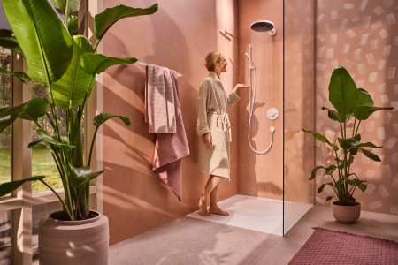 Держатель банных полотенец Hansgrohe AddStoris 41747700 белый матовый
