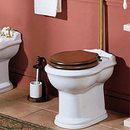 Унитаз приставной Azzurra Jubilaeum JUVCTPB00000BI/(JUB100/P bi) без сиденья