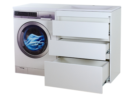 Тумба под стиральную машину Misty Фостер 70 у Э-Фос01070-013ЯНС