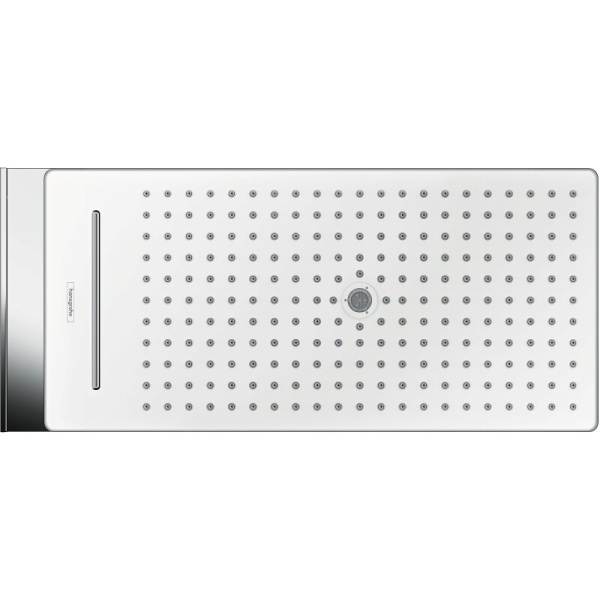 Верхний душ hansgrohe Rainmaker Select 580 3jet EcoSmart 24011400 белый/хром