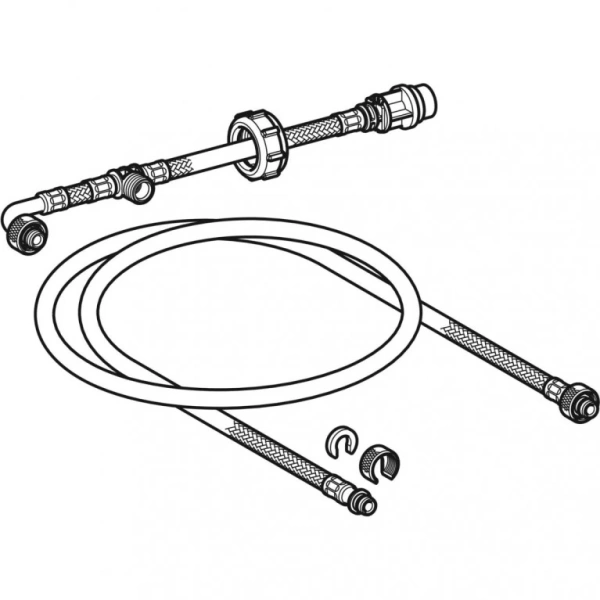 Комплект принадлежностей для подвода воды для смывного бачка для скрытого монтажа 12/15 см для унитазов-биде Geberit AquaClean 147.020.00.1