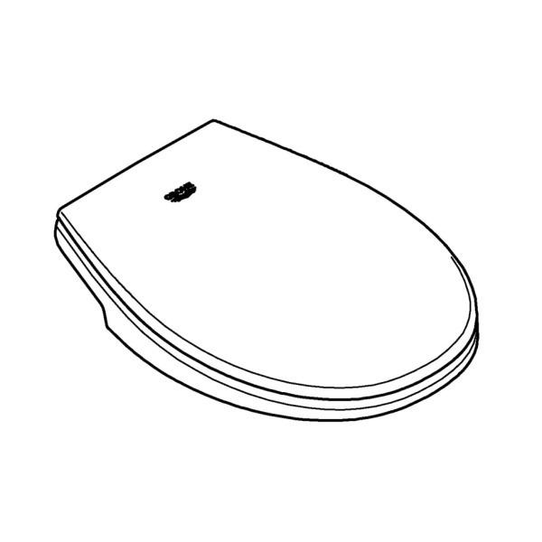 Сиденье с крышкой Grohe Bau Ceramic 14986SH0