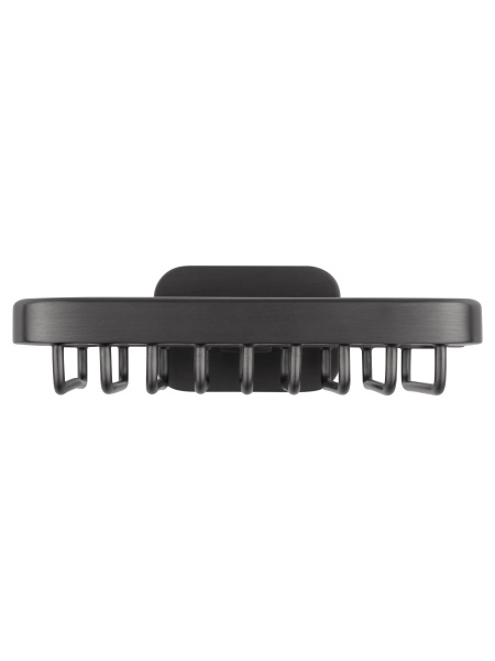 Мыльница с держателем WONZON & WOGHAND GRAFFITY, темный графит WW-9324