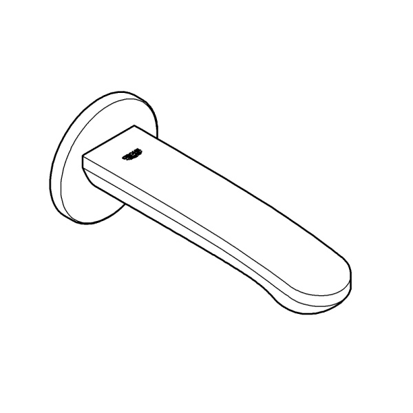 Излив для ванны Grohe Eurostyle Cosmopolitan 13276 002 (13276002) хром 