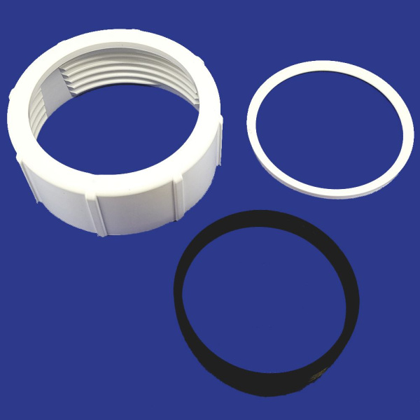 Накидная гайка для колена смыва  Geberit, альпийский белый 240.431.11.1