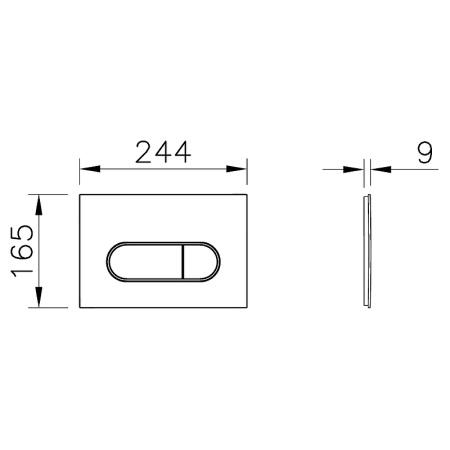 Инсталляция с унитазом Vitra Integra Square 9856B003-7207