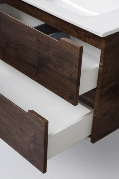 База под раковину подвесная BelBagno ETNA39-800/390-2C-SO-RW-P Rovere Moro