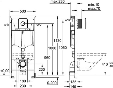 Система инсталяции Grohe Solido 38760 001 (38760001)