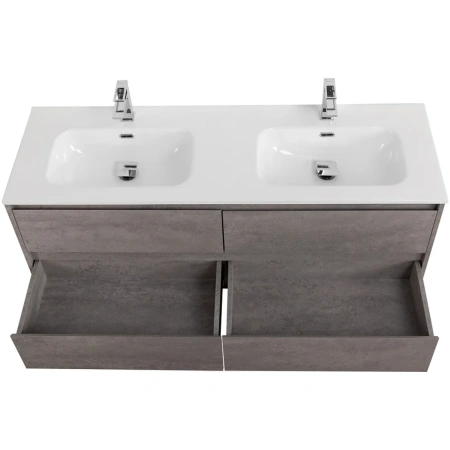 Тумба под раковину BelBagno Kraft 140 KRAFT-1400-4C-SO-2-CG Cemento Grigio