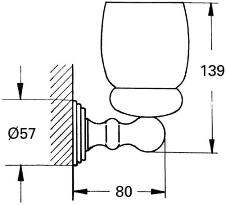 Держатель стакана Grohe Sinfonia 40043 IG0 (40043IG0)