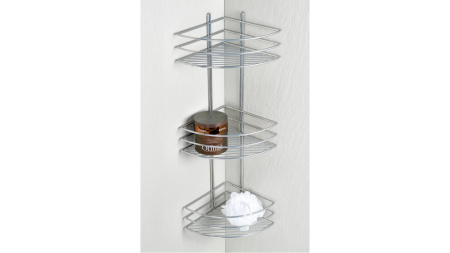 Полка угловая тройная Fixsen хром FX-710-3