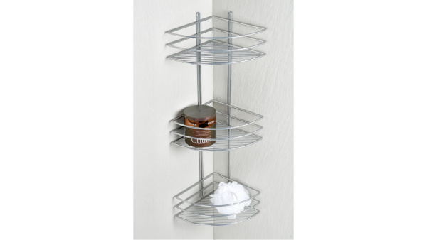 Полка угловая тройная Fixsen хром FX-710-3