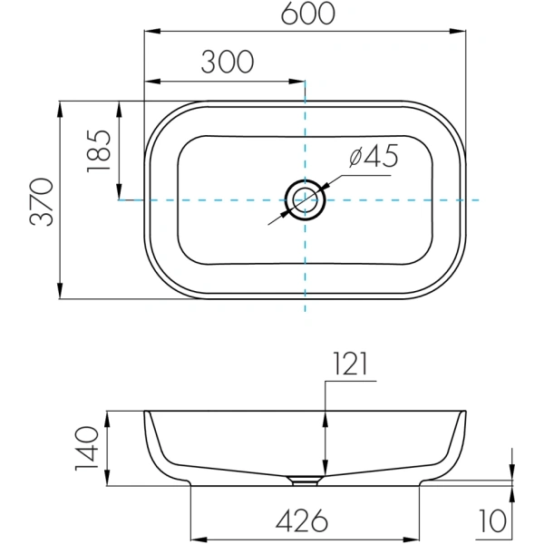 Тумба с раковиной Aquaton Либерти 90 1A2799K3LYC70