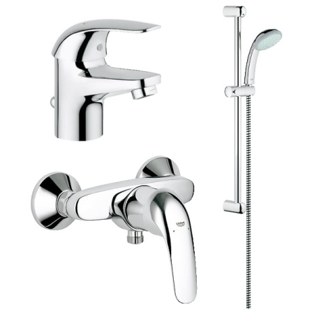 Комплект для ванной комнаты Grohe Euroeco 116935