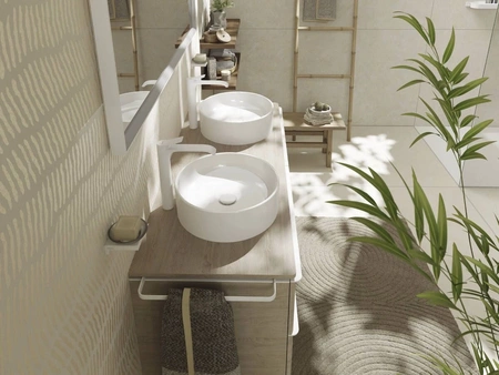Раковина накладная (40x40) Hansgrohe Xuniva S 60164450 белый