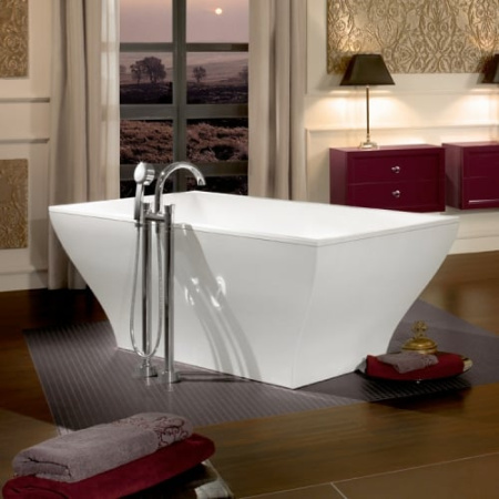 Ванна квариловая отдельностоящая Villeroy & Boch La Belle 180х80 (UBQ180LAB2PDV-96)