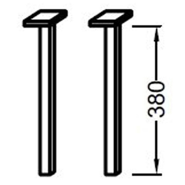 Комплект ножек для тумбы Jacob Delafon  EB322-NF