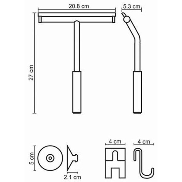 Скребок WasserKRAFT 211BG