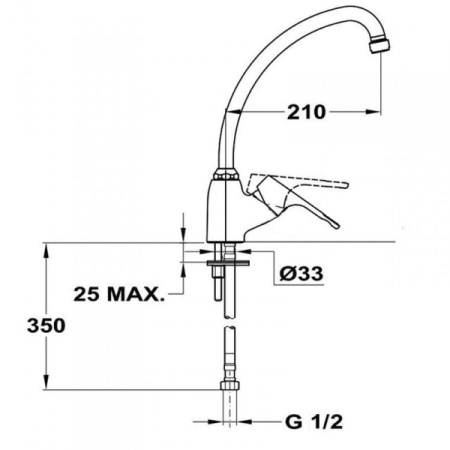Смеситель для мойки Mofem Junior 152-0068-00