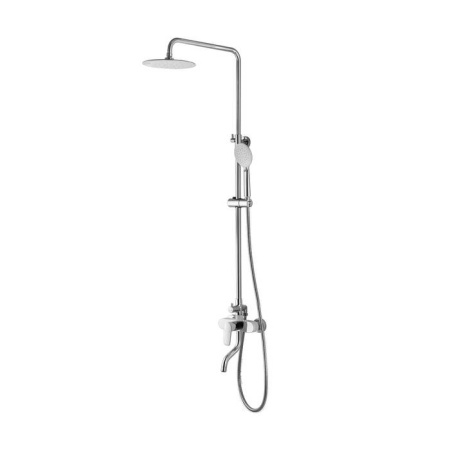 Душевая система IDDIS Cloud CLOSB00i06, хром/белый