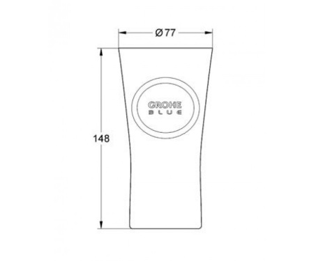 Набор стаканов GROHE BLUE 121414