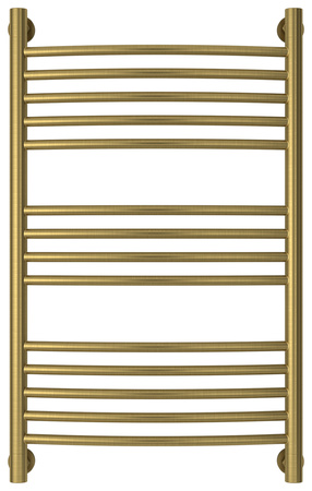 Полотенцесушитель Водяной Выгнутая Сунержа Богема + (80х50) Состаренная Латунь 051-0221-8050