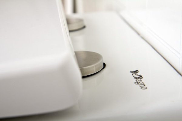 Унитаз подвесной безободковый BelBagno ALPINA BB10100CHR