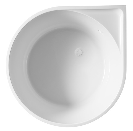 Акриловая ванна (95х95) ABBER AB9305 без гидромассажа, белый