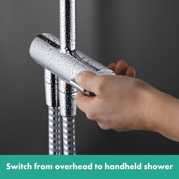 Душевая стойка Hansgrohe Croma 220 Showerpipe Reno 27224000 хром