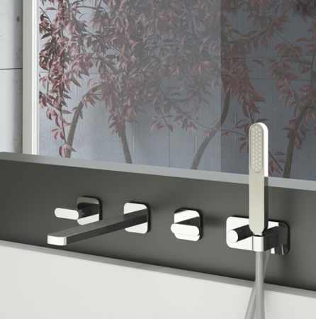 Смеситель для ванны Webert Living LV720901015, хром