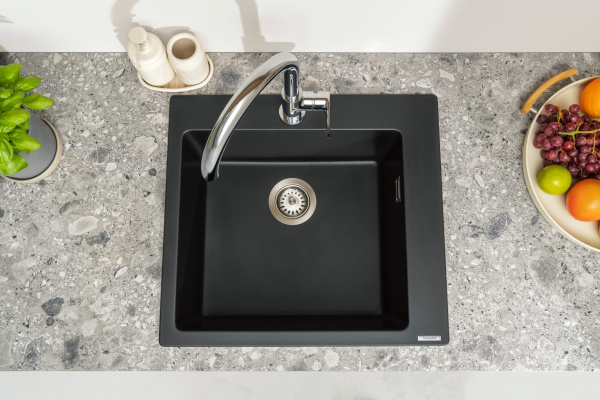 Смеситель для кухни однорычажный Hansgrohe Vernis Blend M35 71870000 хром 